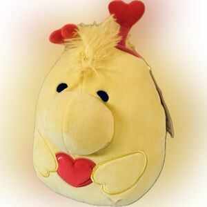 Nwt Squishmallows Peanuts Woodstock 8"